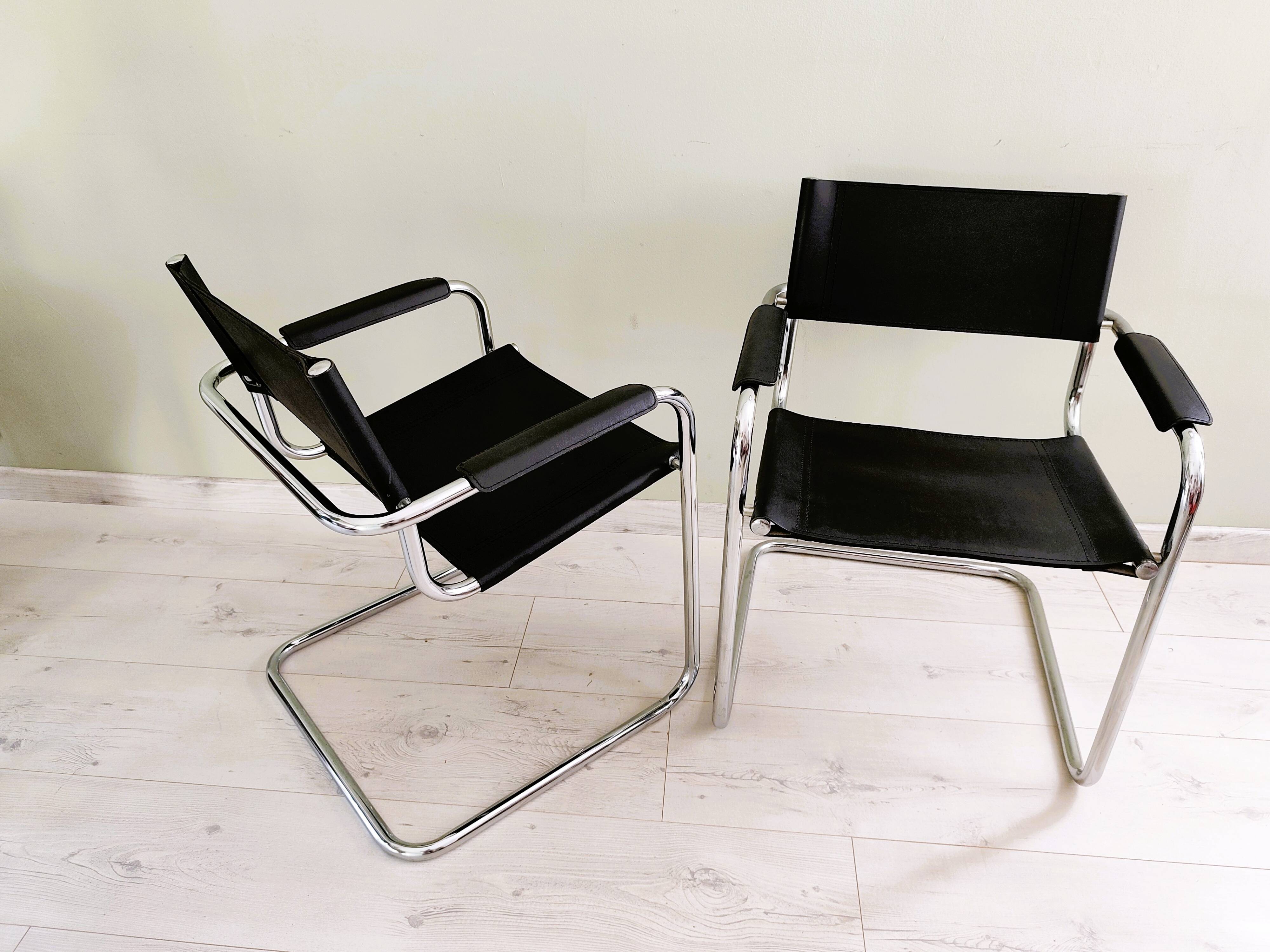 B33 chairs by Marcel Breuer