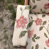 Voltaire armchair in cherry wood