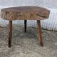 Brutalist tripod stool