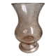 Bubbled glass vase from biot rose 60s-70s