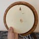 Vintage wall lamp in electric braided wicker to new