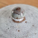 Enamelled stoneware box