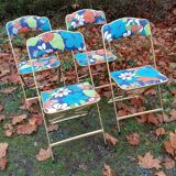 Vintage folding chairs