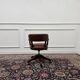 Chaise de bureau Chesterfield Wade en cuir marron