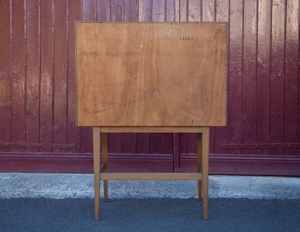 Meuble coiffeuse, meuble scandinave, bureau, console, meuble design, 50's