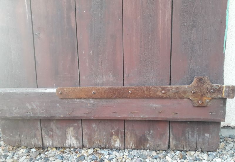 Old attic door, 19th