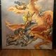 Modern oil on canvas in the style of Tiepolo.
