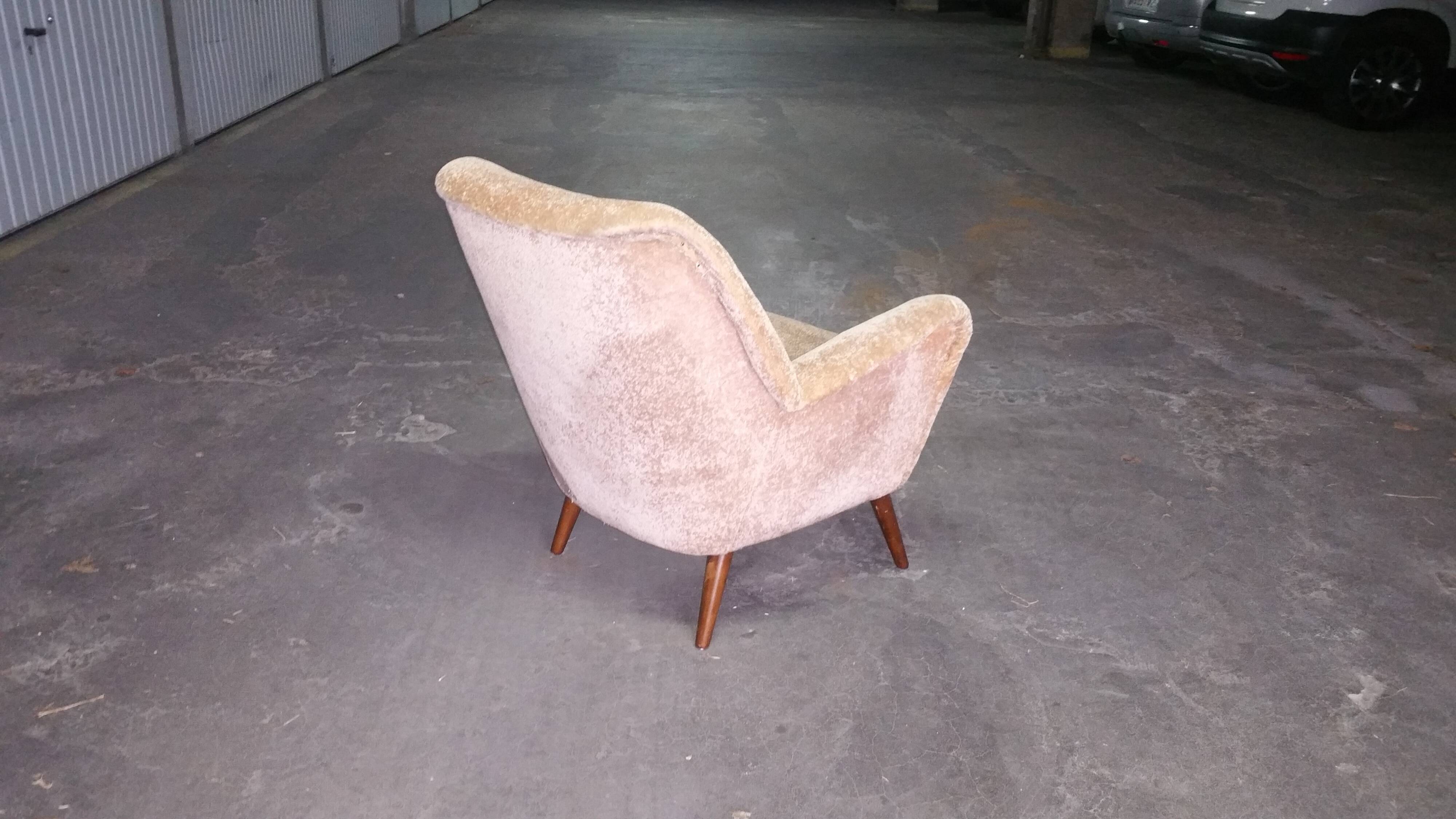 1 Danish 50s 60s armchair