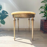 Marble and bronze coffee table Neoclassical style