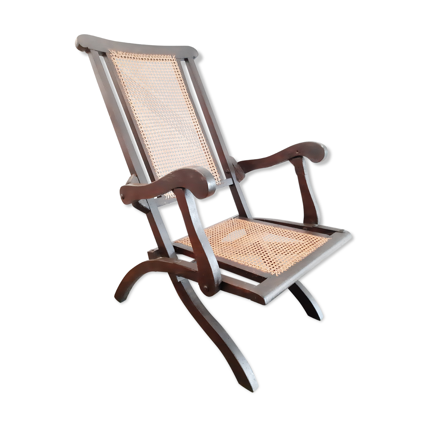 Canne transatlantic folding chair