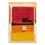 Affiche d'exposition mark rothko