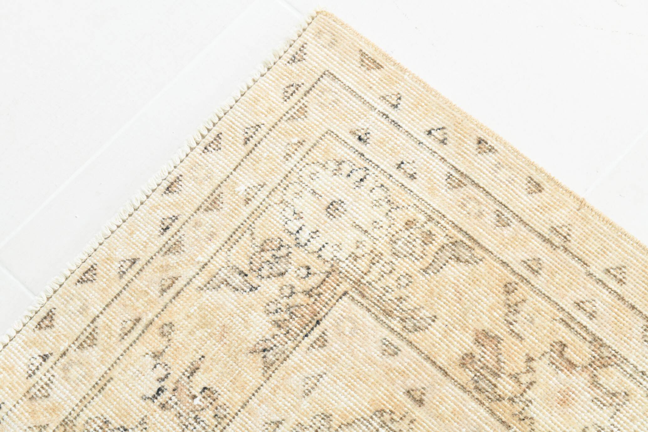 5x9 Light Green Classic Turkish Vintage Rug, 168x270Cm