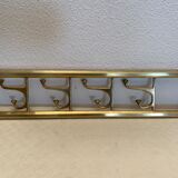 Coat rack in Vintage brass 1930