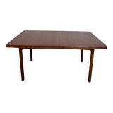 Scandinavian style extending teak table, French manufacture, 1960s