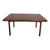 Table a allonges de style scandinave en teck fabrication française 1960