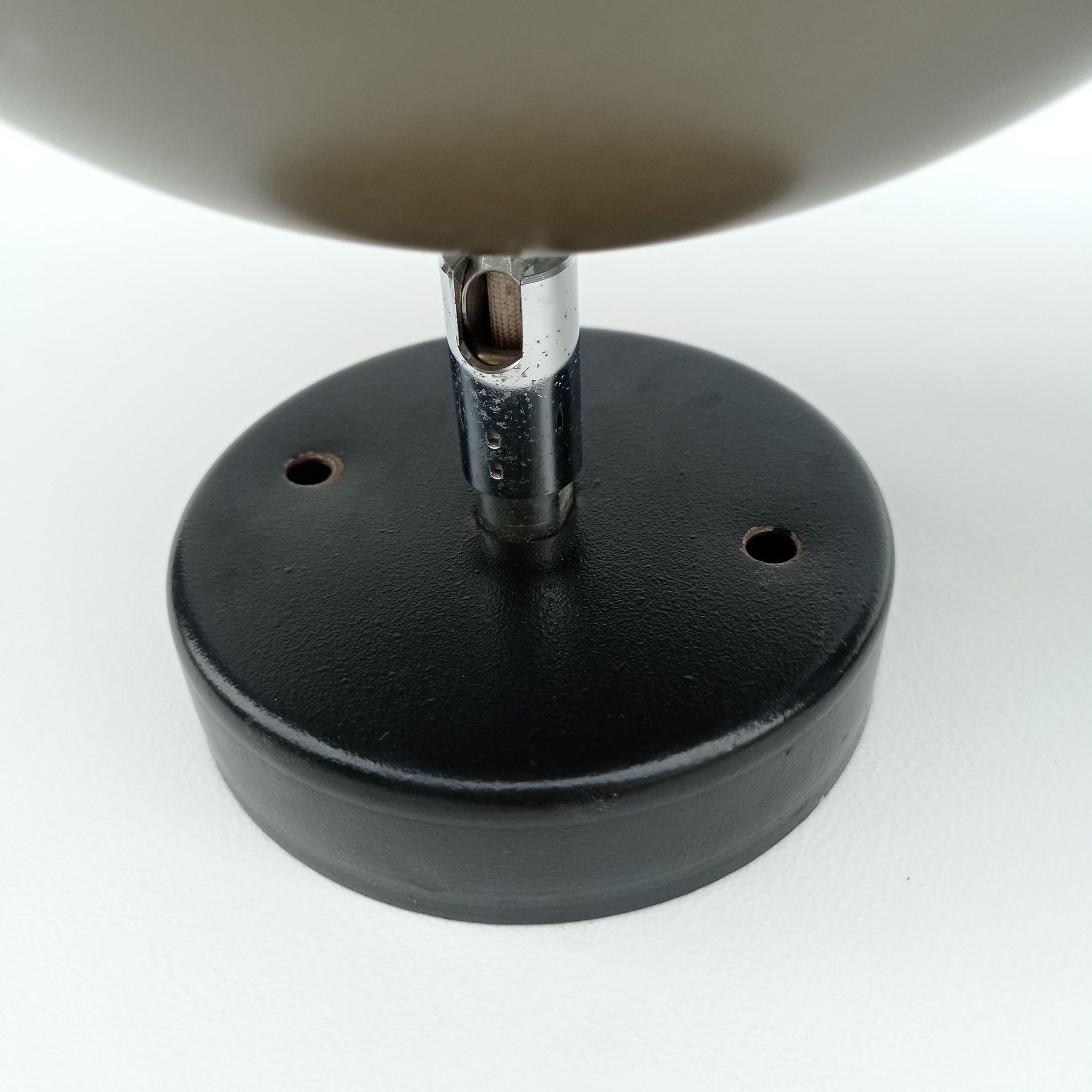 Space Age round wall lamps from the 70's