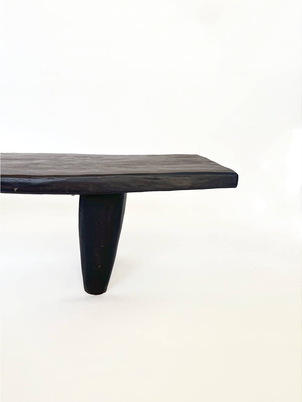 Solid wood bench or coffee table 108 cm – Unique Senufo piece, craftsmanship