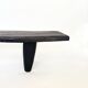 Solid wood bench or coffee table 108 cm – Unique Senufo piece, craftsmanship