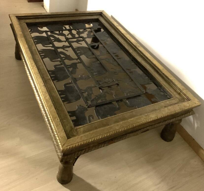 Ethnic coffee table