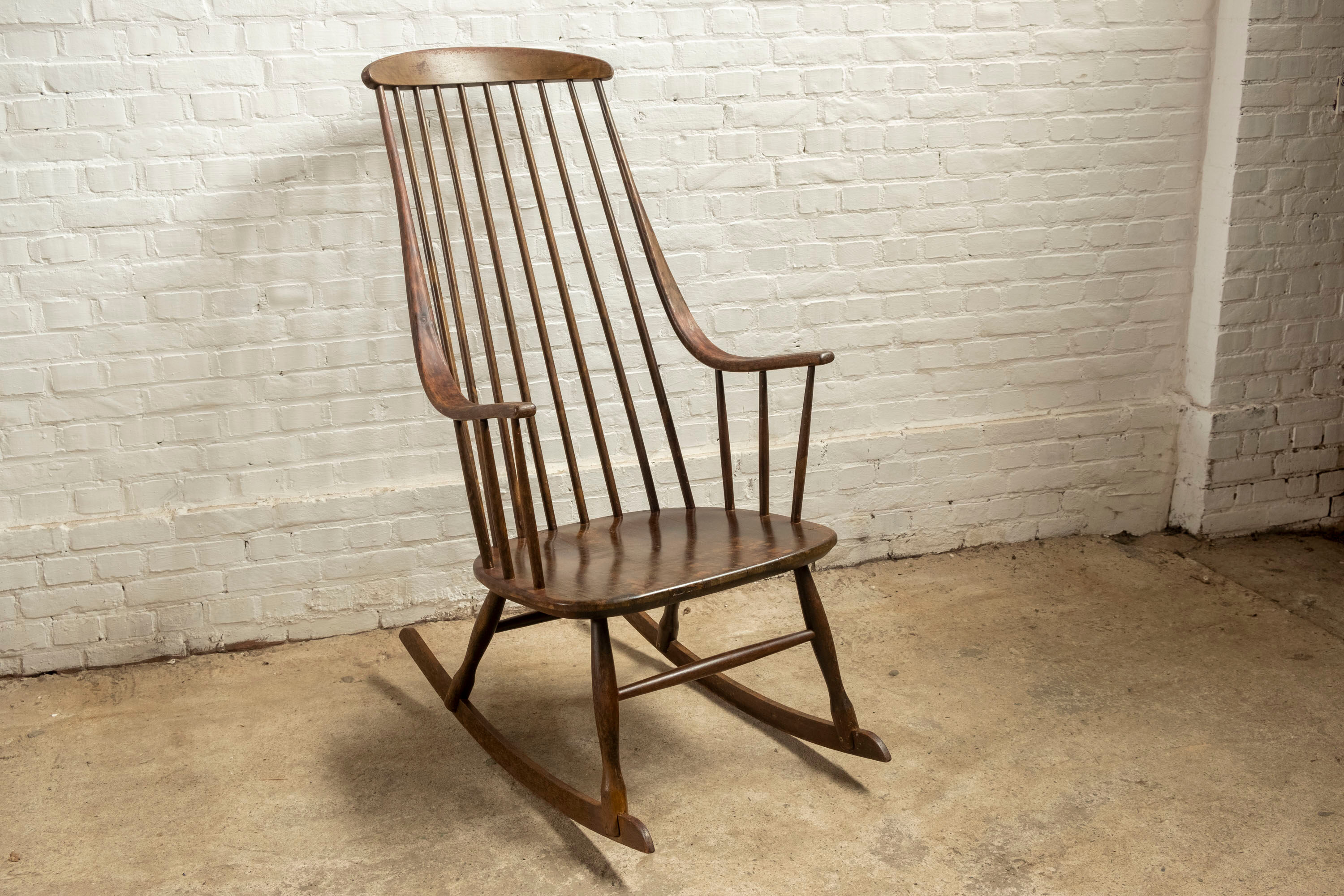 Lena Larsson rocking chair by Nesto Sweden