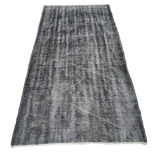Vintage distressed turkish rug , 203 x 103 cm