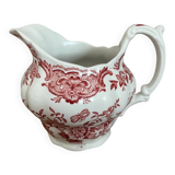 Charmant Pot à Lait Rouge Grenat – Ridgeway Staffordshire England Wind