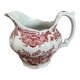 Charmant Pot à Lait Rouge Grenat – Ridgeway Staffordshire England Wind