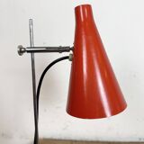 Vintage Red Table Lamp , 1970s