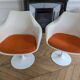 Paire de fauteuils pivotants Tulip Knoll Saarinen