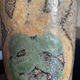 Vintage earthenware pitcher years 50/60 signed jc monange