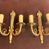 Pair of empire wall light