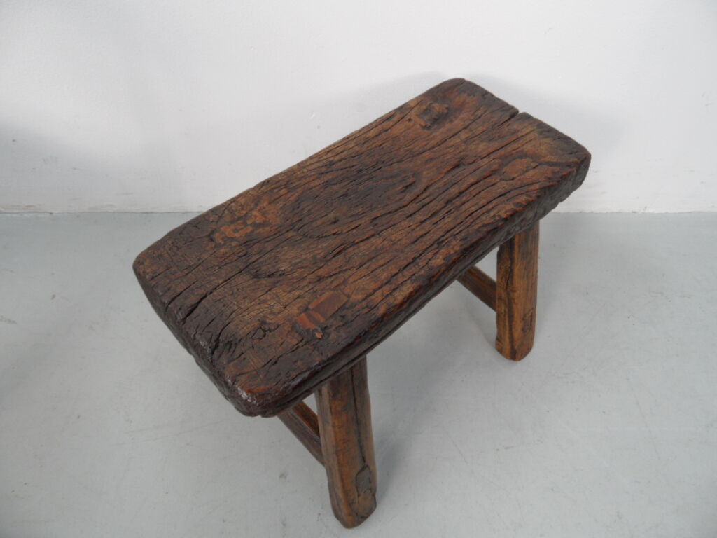 Antique 18th century milk stool