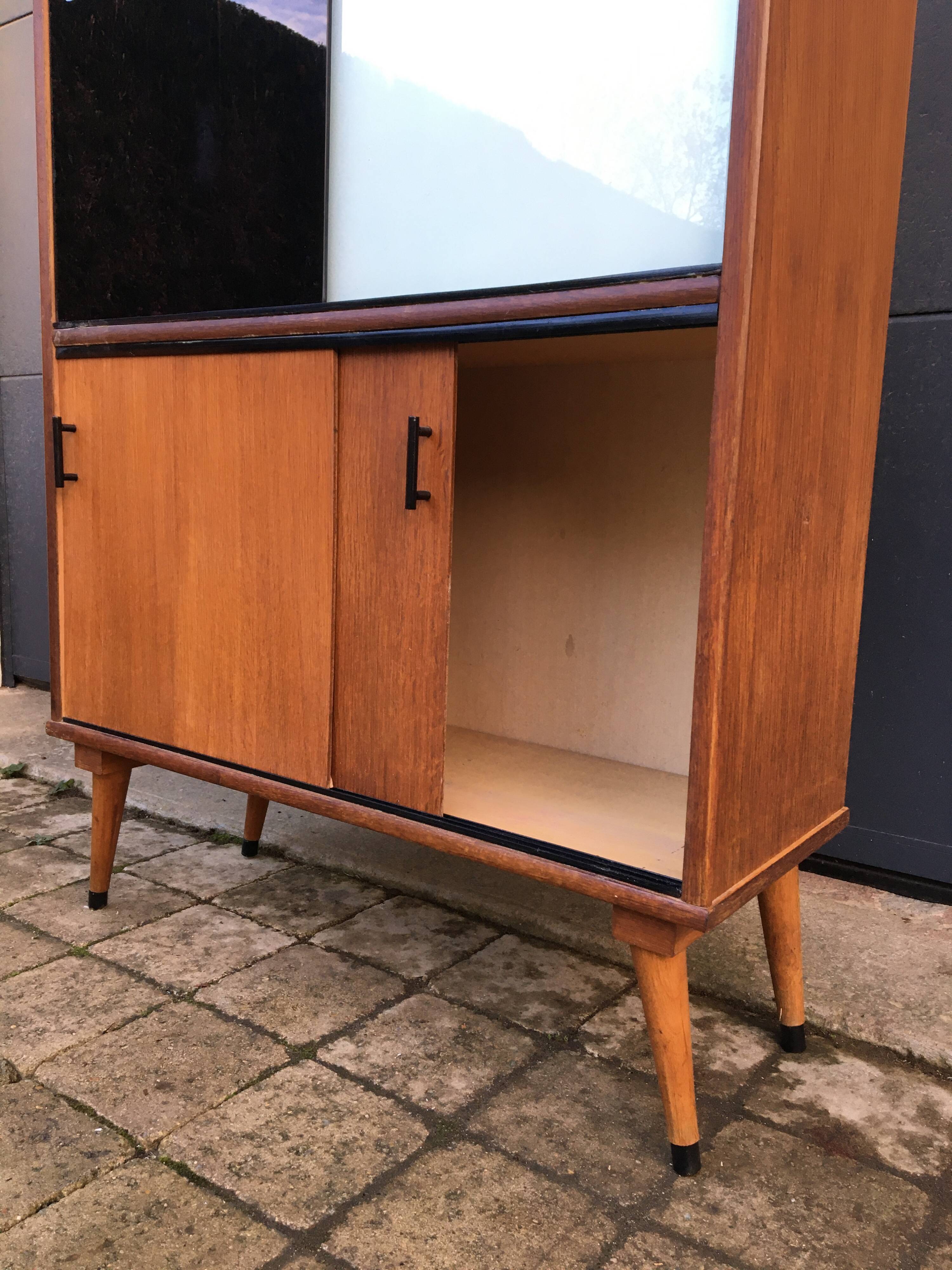 Bibliothèque/vitrine vintage