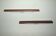 Pair of Danish teak shelves with wall lights, 1960s