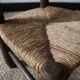 Children's straw chair
