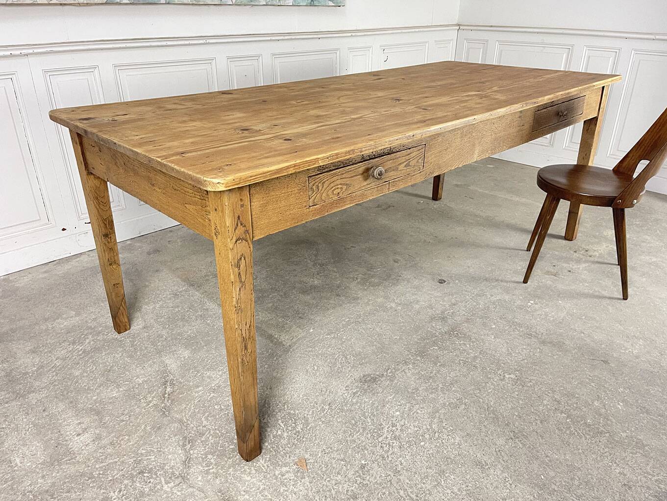 Table de ferme années 1920 "St Crepin"
