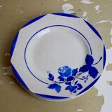 Set of 4 dessert plates Mona porcelain of Gien