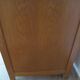 Vintage modernist desk - 5 drawers - shelf - 1950s - closure mechanism