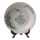 Hollow round plate FF Pexonne. Iron clay. Country model.