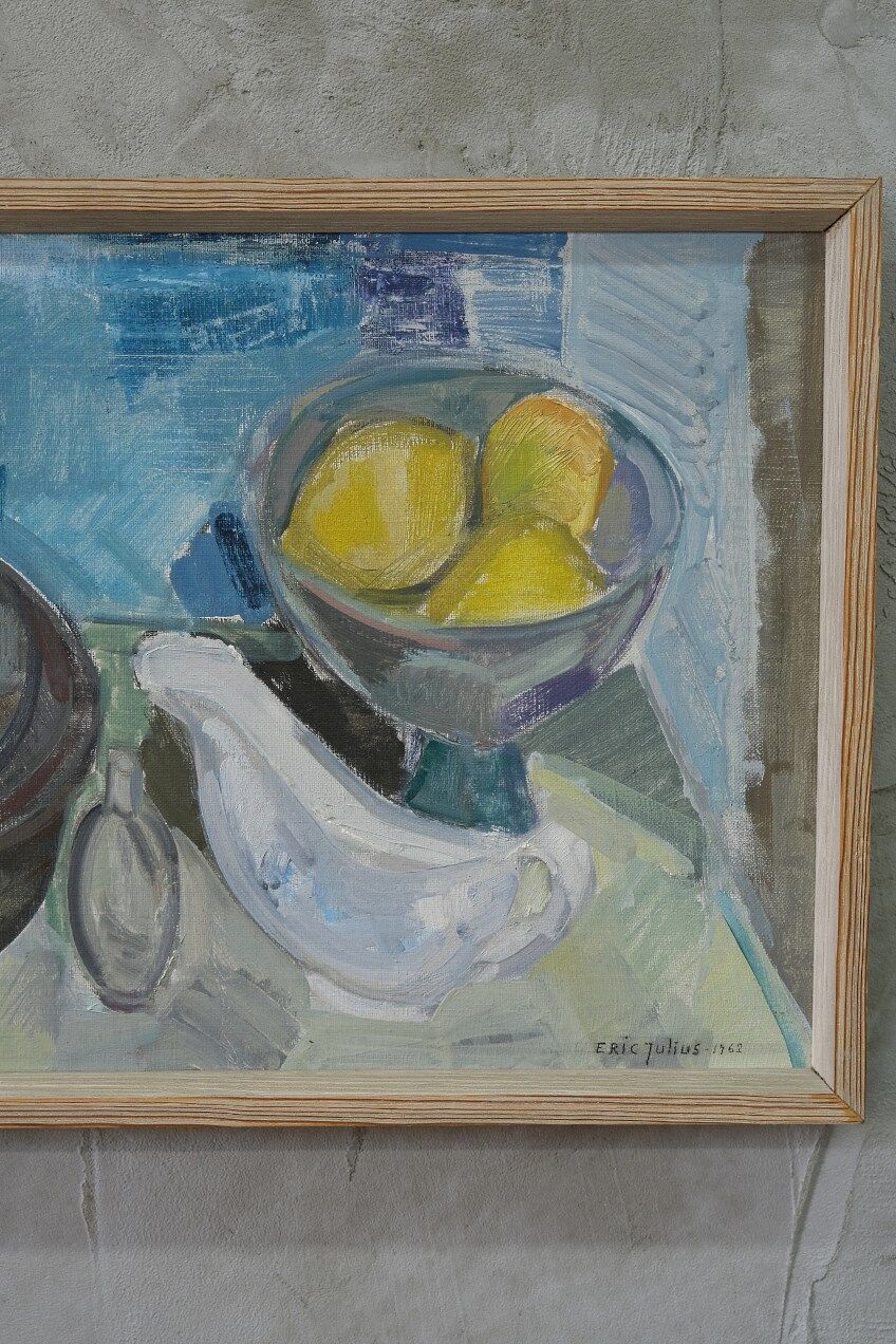 Eric Julius Svensson (1920-1995), Swedish Modern Painting, 1962, Oil on Canvas