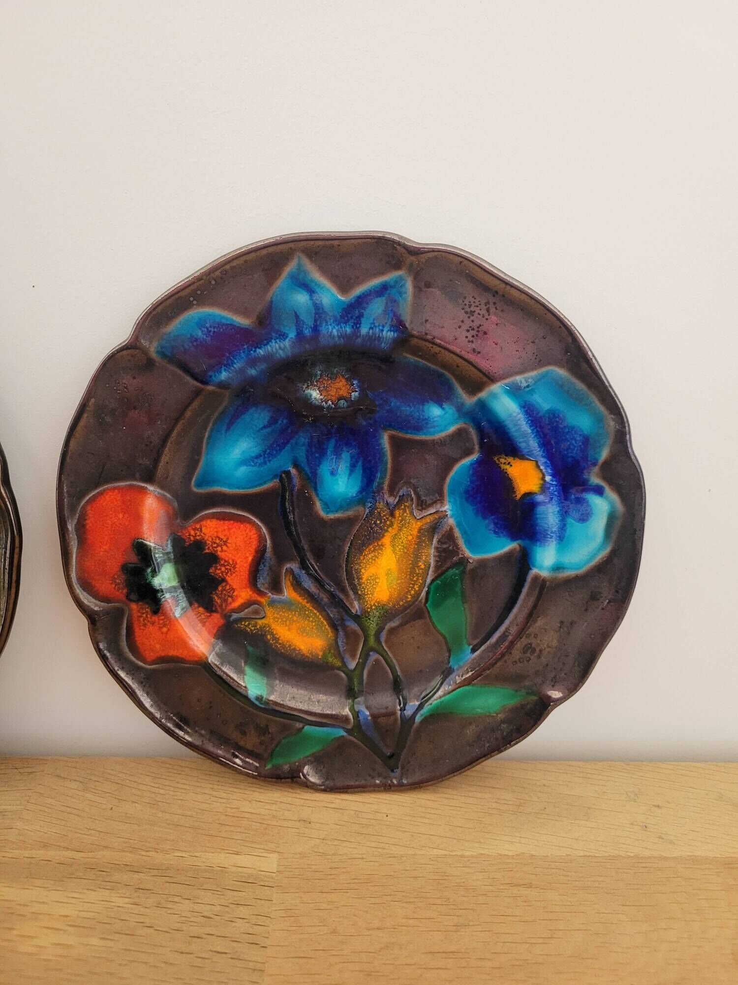 Pair of ceramic plates Ricard 0. Sprouk 60s