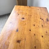 Mountain furniture table made of solid pine
