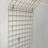 German minimalist Mid-Century coat rack in rope, 1960s