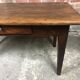 Farm table in pitchpin and pine late XIX