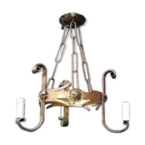 Lustre en fer espagnol - gothique