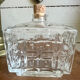 Old glass and cork bottle