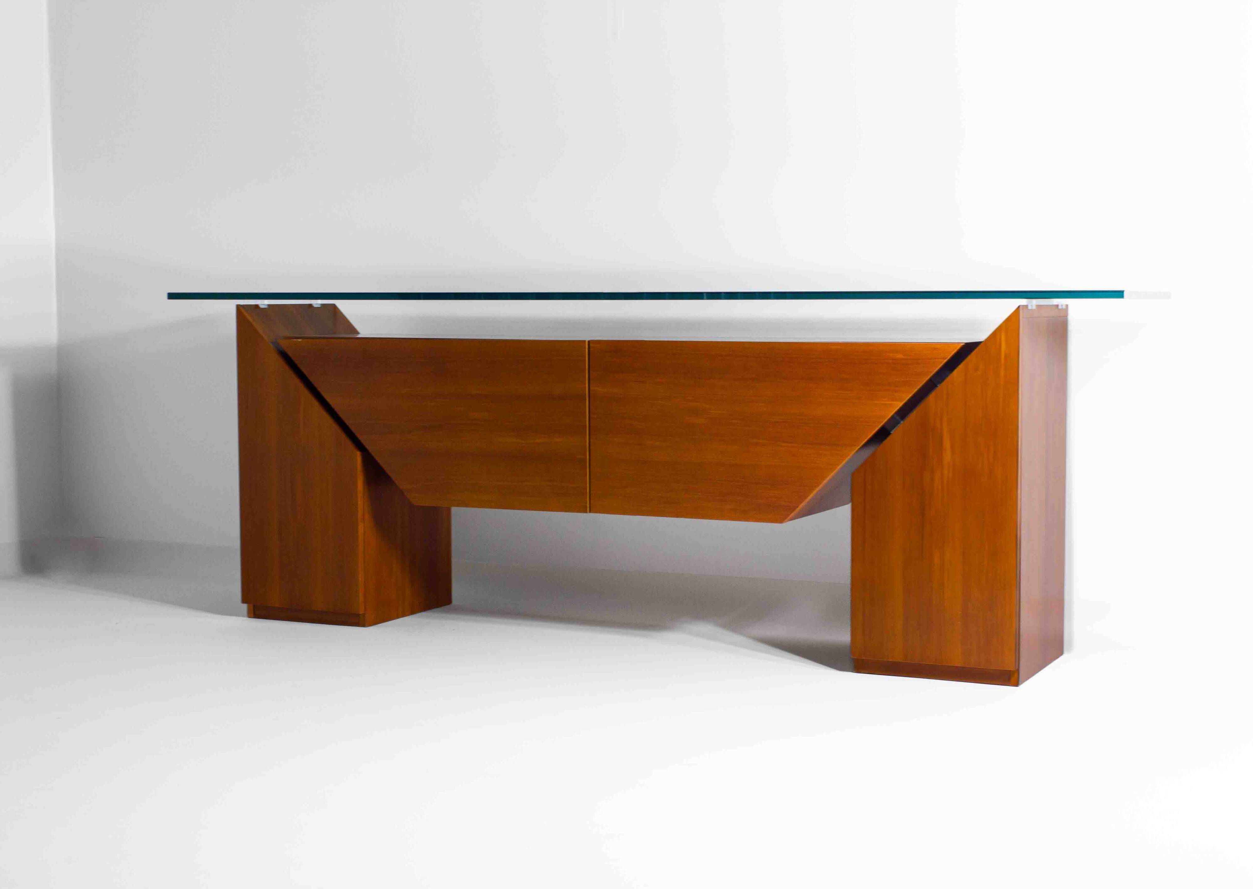Postmodern "Brooklyn" sideboard by Luigi Gorgoni for Roche Bobois, 1980s