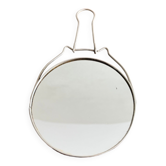 Round barber mirror 14.5 cm