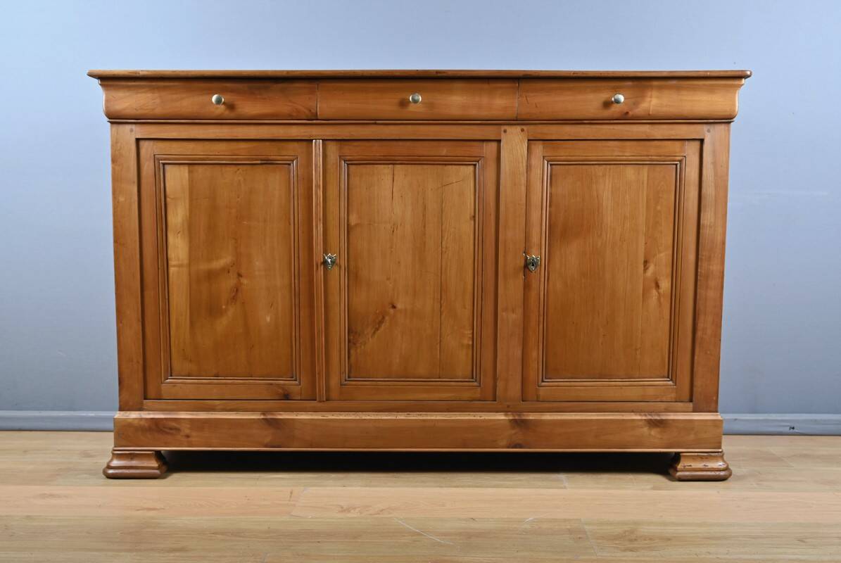 Enfilade in Cherry Wood, Louis-Philippe style – Late 19th century