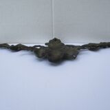 Old bronze pediment